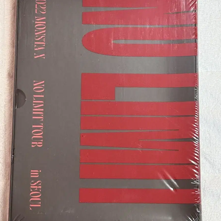 몬스타엑스 미개봉 NO LIMIT DVD