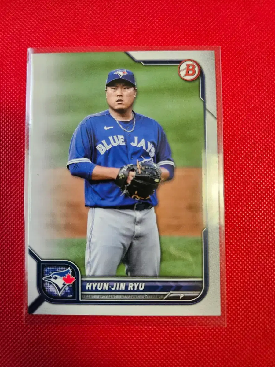 류현진 2022 Bowman base 카드