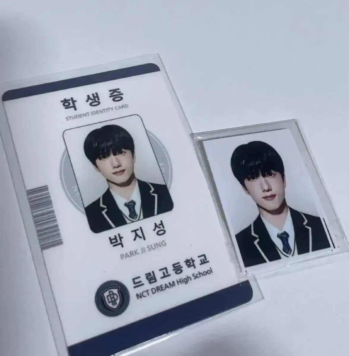 NCT jisung Certificate of Proof Student ID