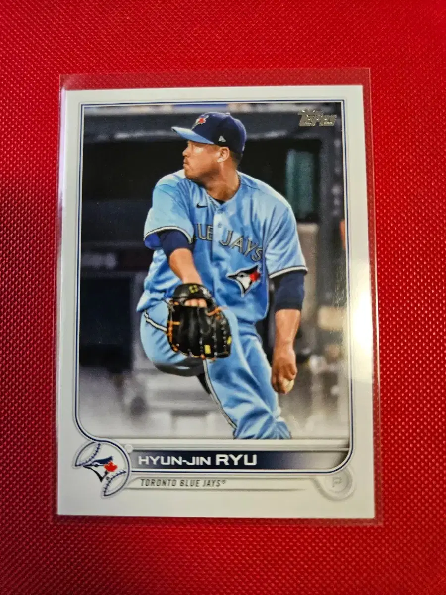 류현진 2022 Topps base 카드