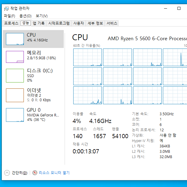 부산 신품 갓성비 라이젠5 5600 지포스 RTX4060 게임컴퓨터