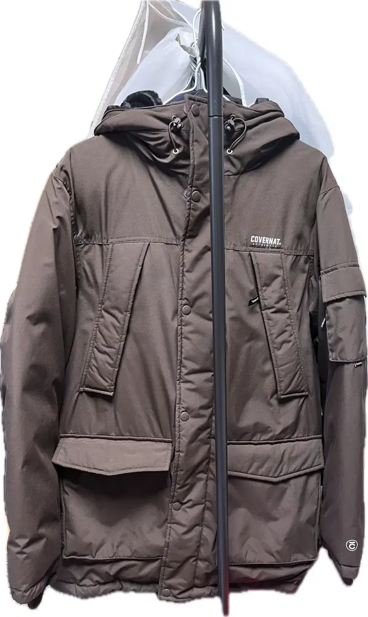 Covernat Duck Down Wolverine Parka Brown Size L Sells