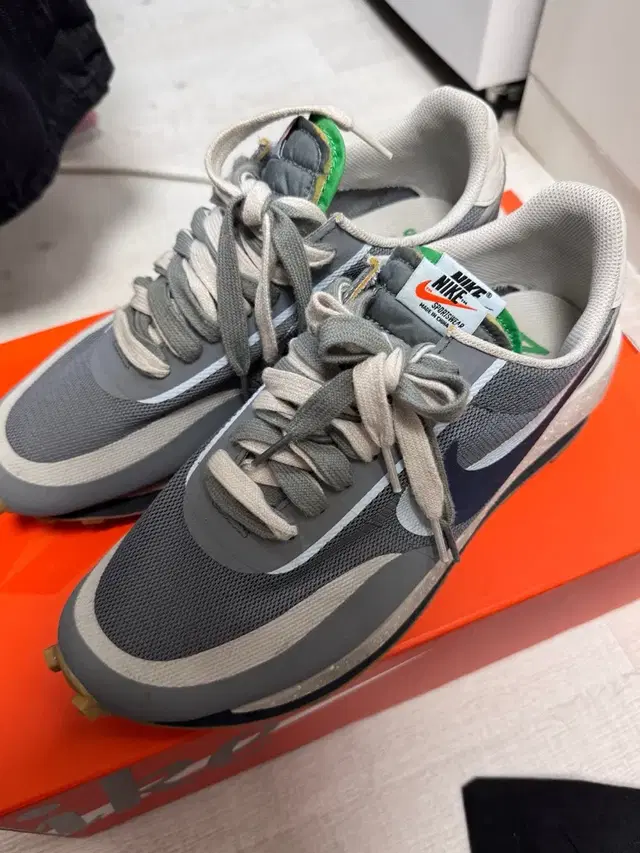 Nike x Sacai x Clot LDWaffle Cool Grey