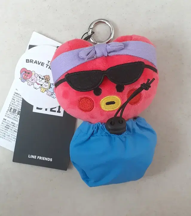 BT21 타타 tata 여행 traveler 키링 인형 방탄 태형 급처