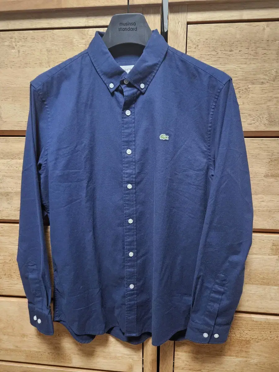 Lacoste Basic Oxford Shirt Navy