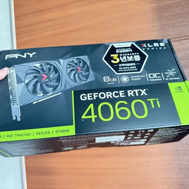 RTX 4060 Ti PNY XLR8 미개봉