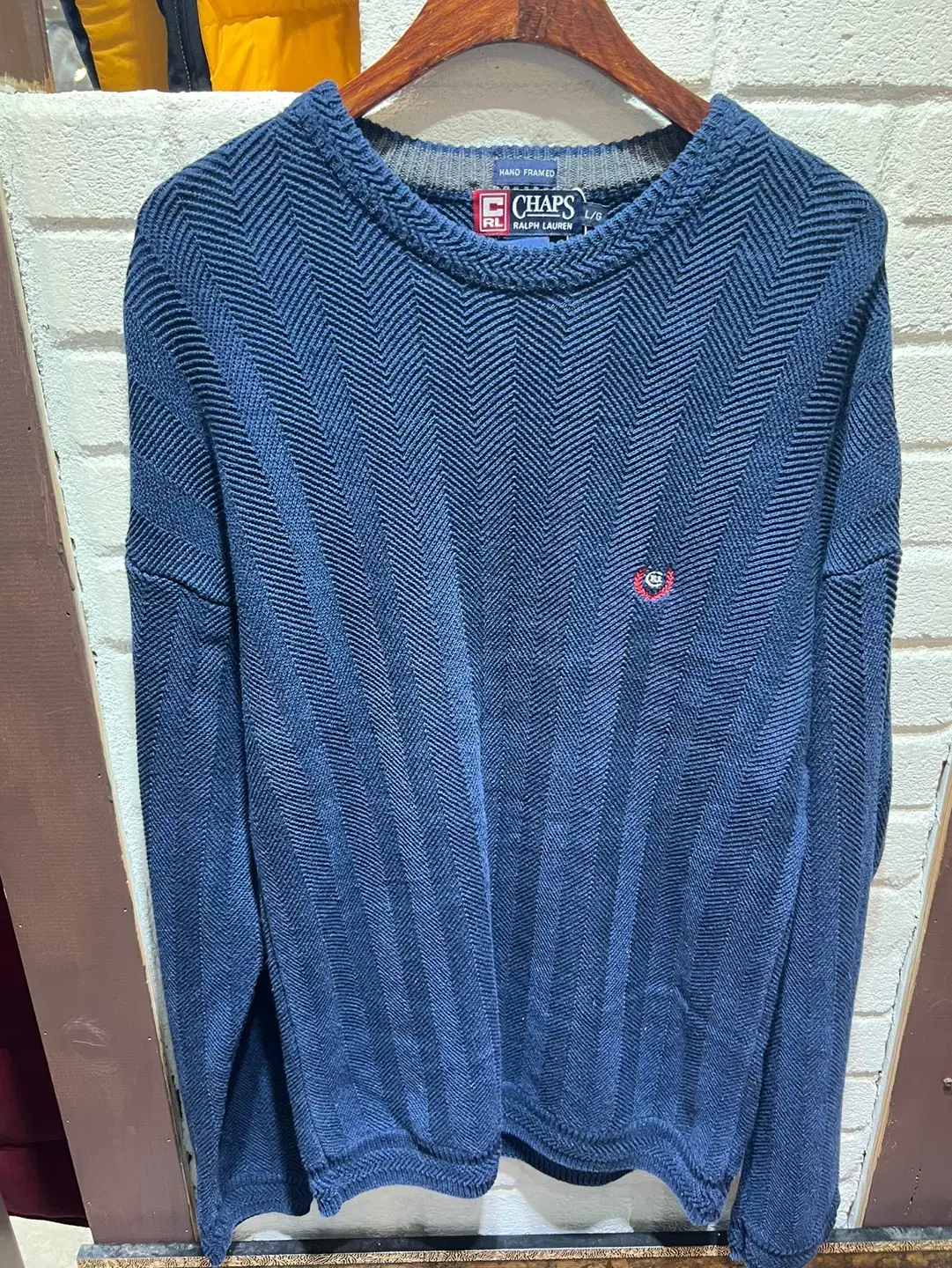 CHAPS Ralph Lauren Round knit