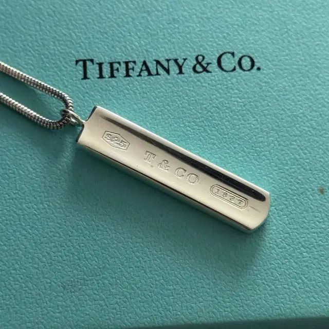 TIFFANY 티파니 PLATE NECKLACE 플레이트 목걸이