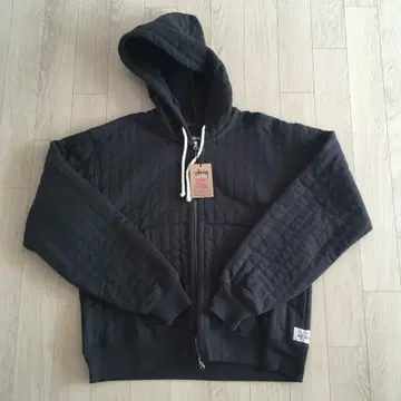L] stussy 스투시 vertical quilted zip hood | 브랜드 중고거래
