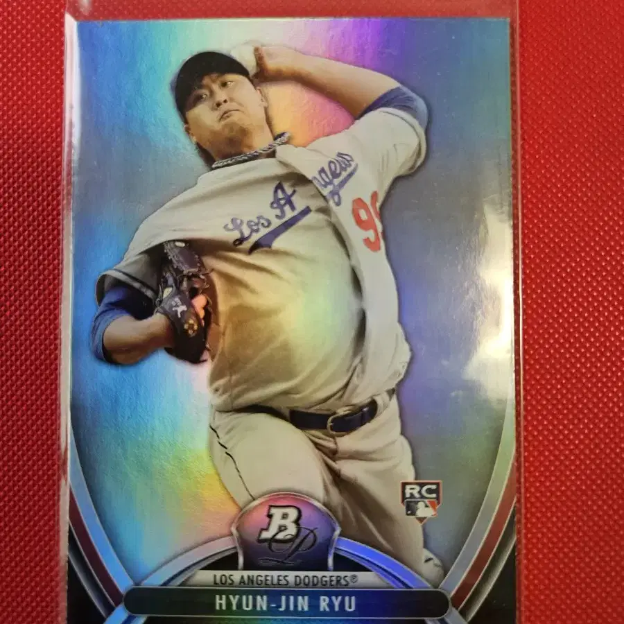 류현진 2013 Bowman Platinum RC 루키 카드