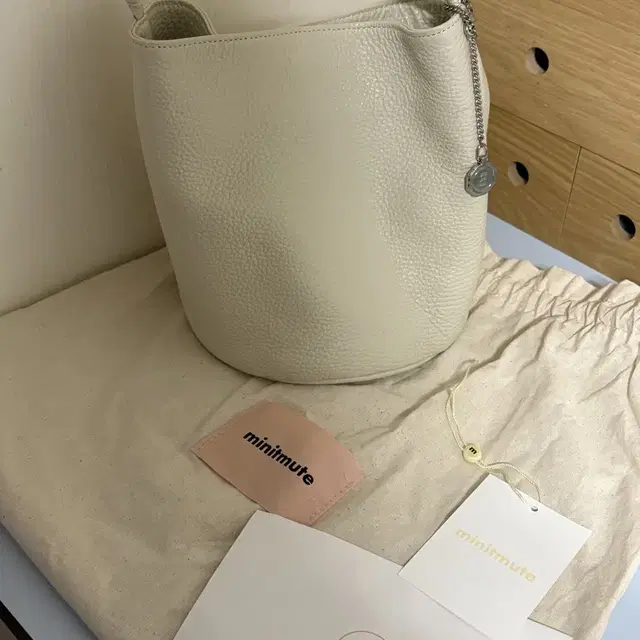 미닛뮤트 토보백 아이보리 (TOBO BAG - IVORY)