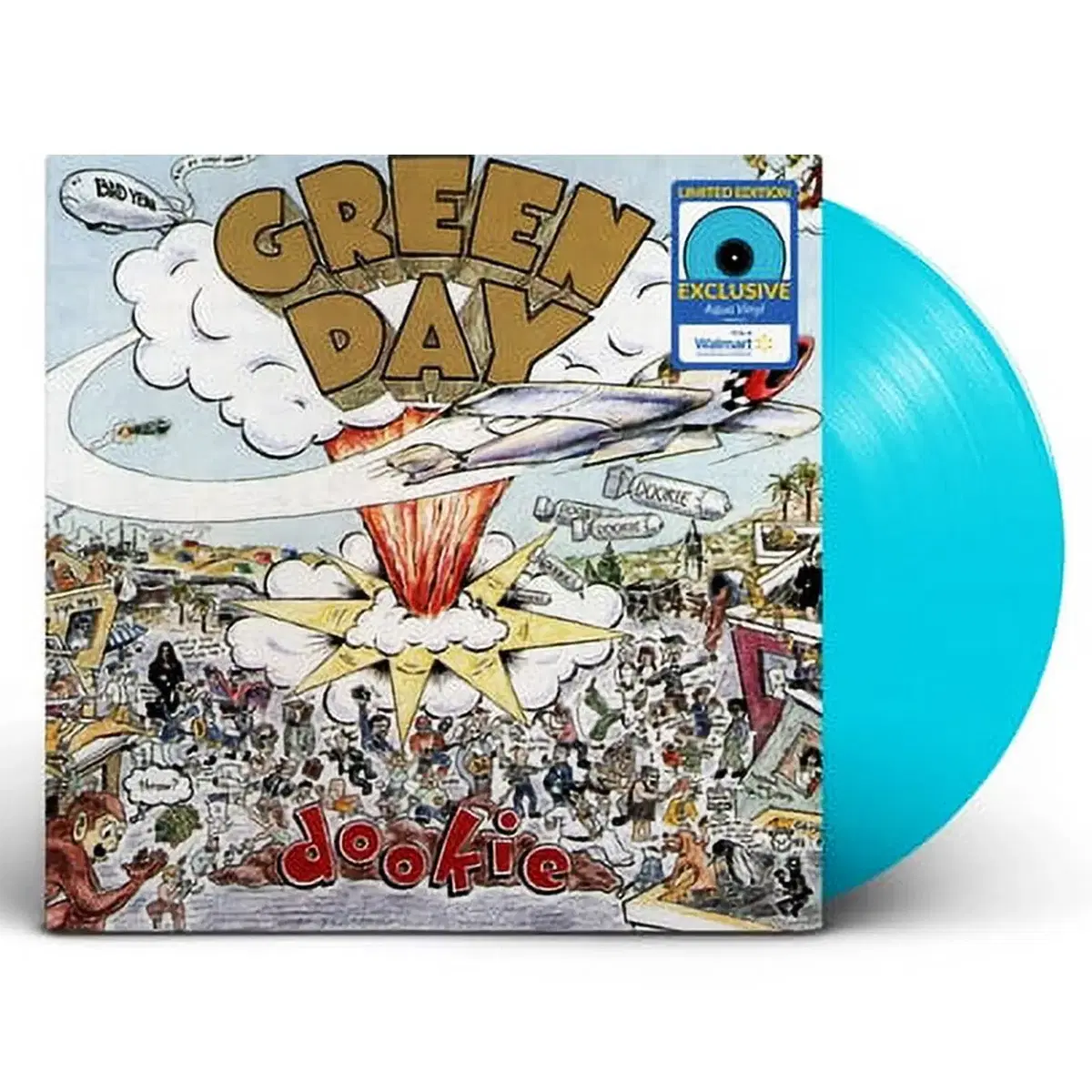 Greenday Green Day vinyl Dookie aqua color walmart exclusive vahn LP