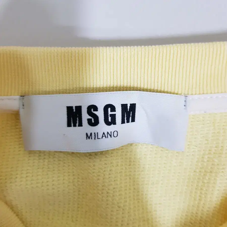 엠에스지엠 MSGM 스퀘어로고 맨투맨 S사이즈