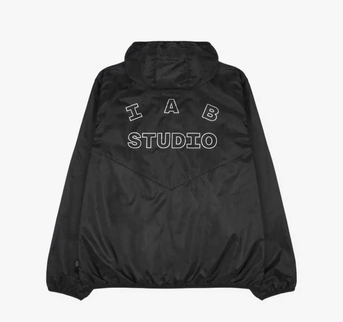 iApp Ripstop Wind Jacket Windbreaker Black M