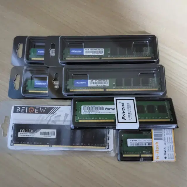 DDR3 RAM 4G/8G 미개봉 새상품