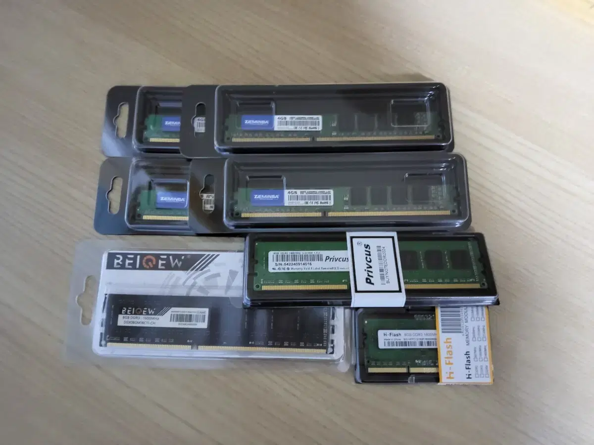 삼성/SK DDR3 RAM 4G/8G 미개봉 새상품