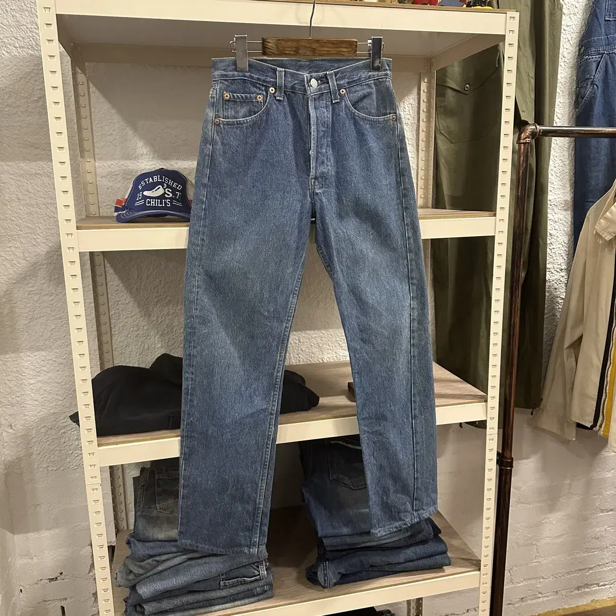 90s USA Vintage Levi's 501 Valencia Denim Pants Jeans