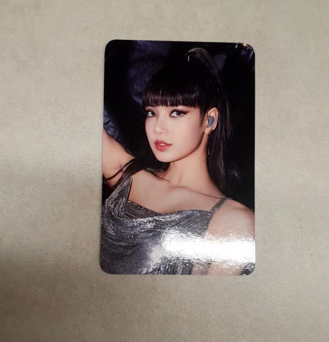 Black pink lisa ultra rare photocard for sale