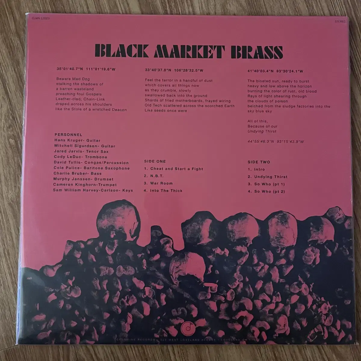 Black market brass undying thirst lp