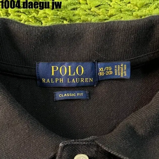 XL/TG(18.20) POLO TEE 폴로 카라티 반팔