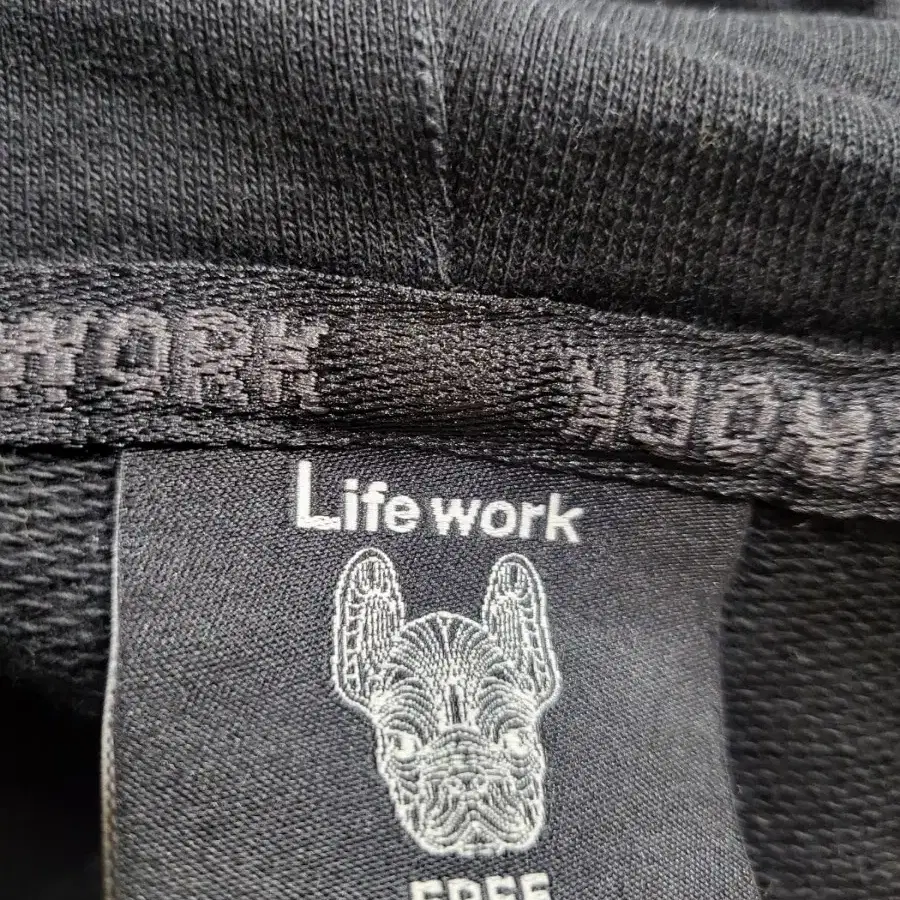 라이프 워크 후드티 LIFE WORK