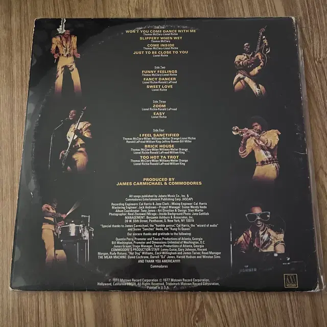 Commodores live lp