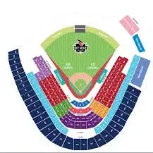 10월 9일 준플레이오프 4차전 엘지 VS KT 3루 스카이존 4연석