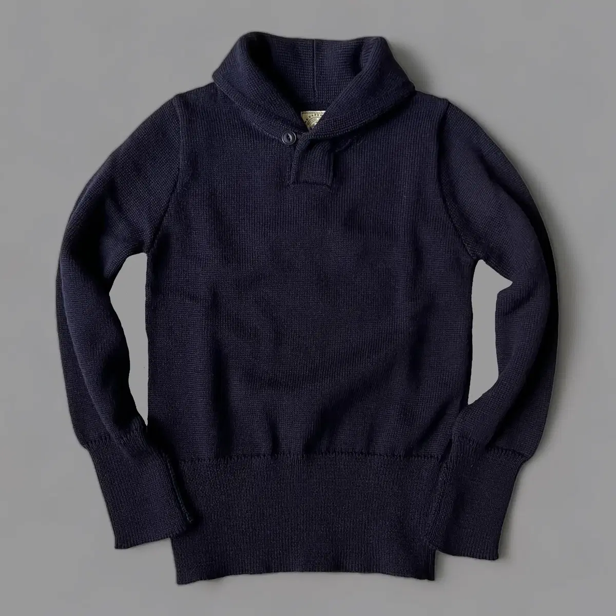 North Face Cloaking Expedition Wool Knit Sweater Navy