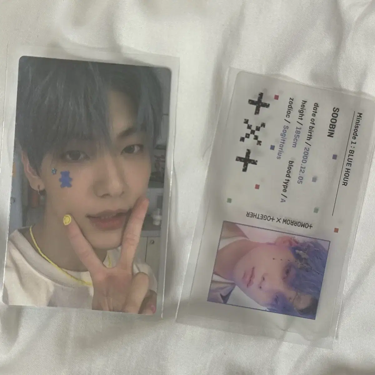 txt soobin r vr photocard albums