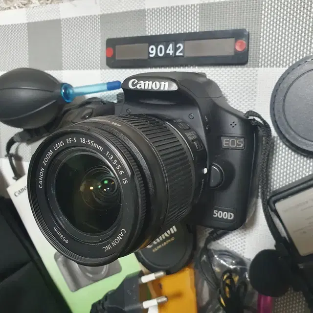 캐논 EOS 500D 디지털카메라 가방 세트