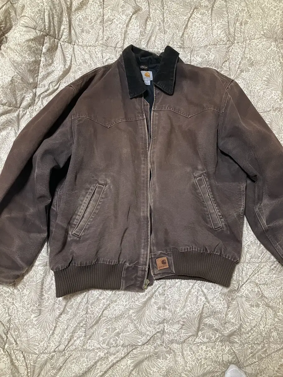 Vintage Calhart Santa Fe Work Jacket Dark Brown XL