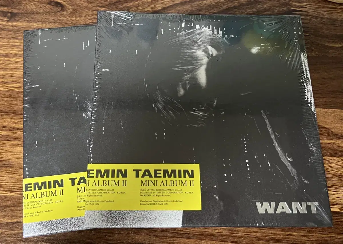 Taemin Wants album (unsealed)