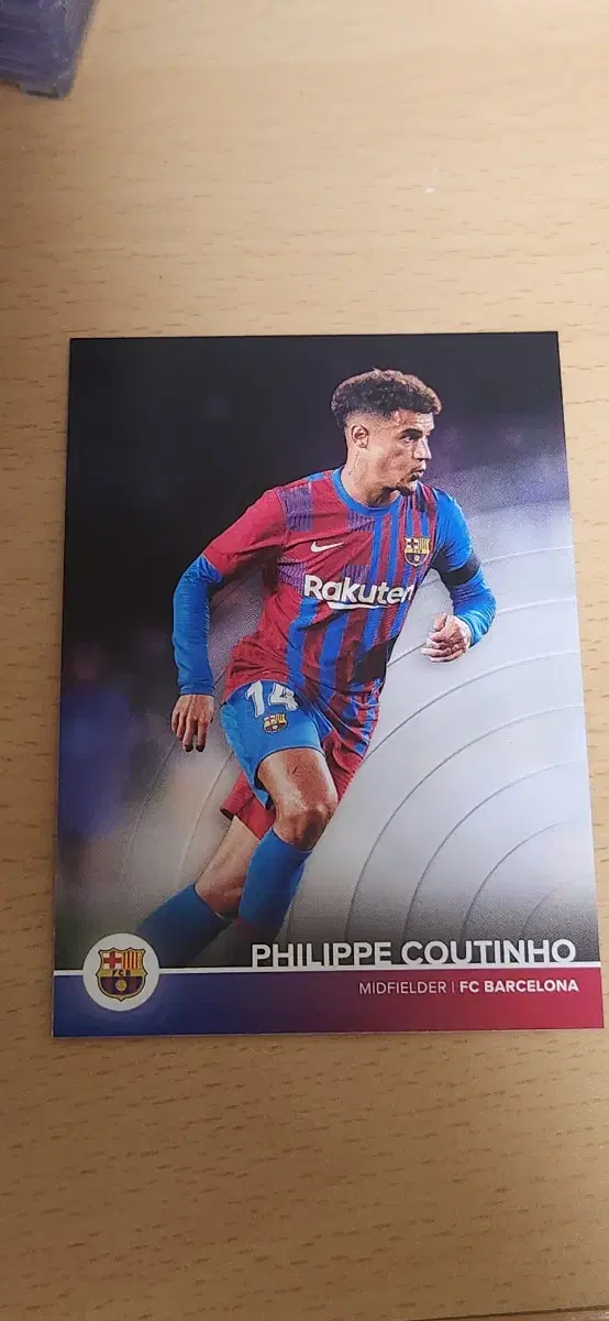 2021-22 FC Barcelona Team Set Filipe Coutinho