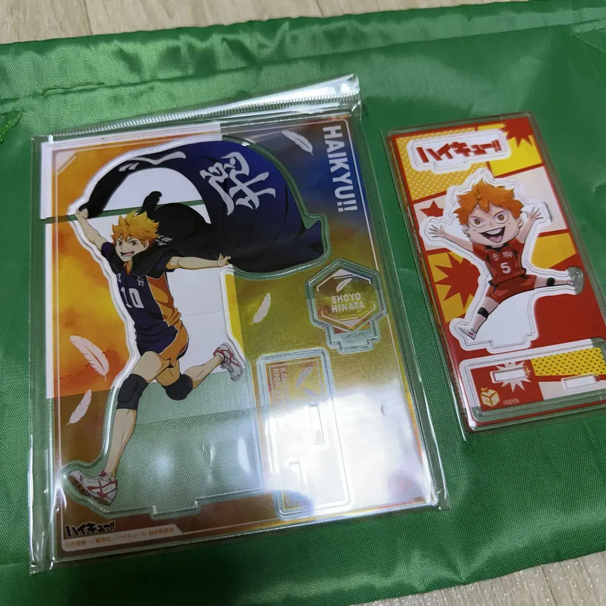 Haikyuu hinata Banner acrylic, Jumpfesta limited acrylic