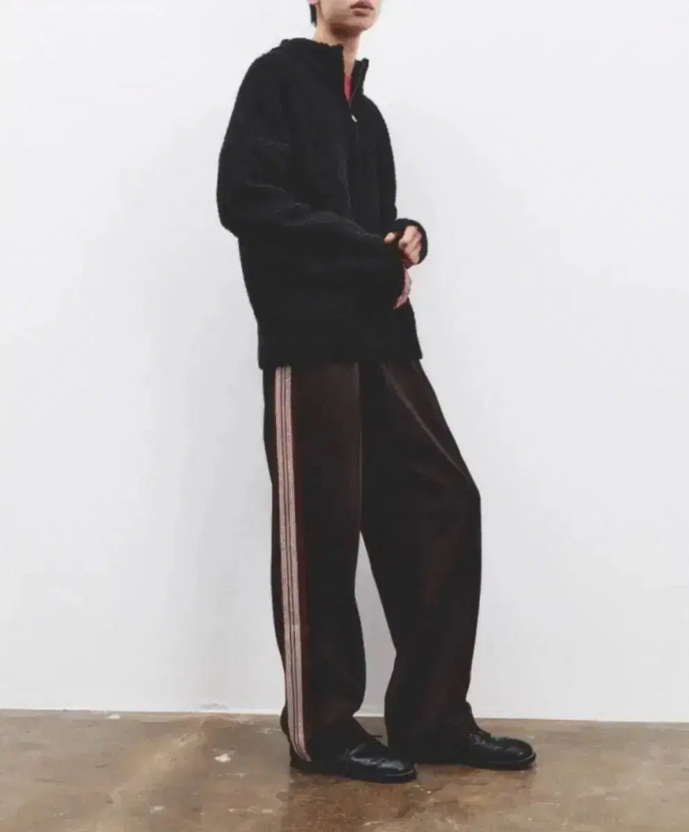 999Humanity Jacquard Track Pants Brown 1