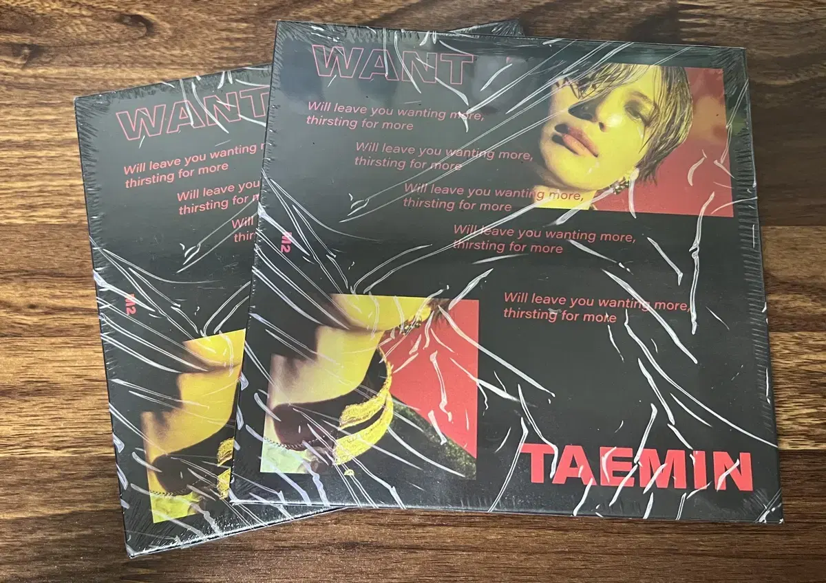 Taemin Want sealed album