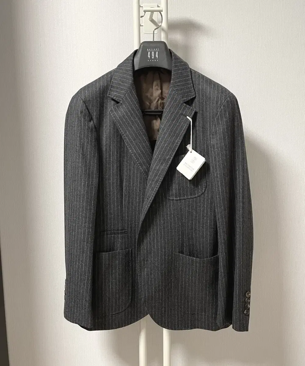 Brunello Cucinelli Lanaul Single Jacket 50