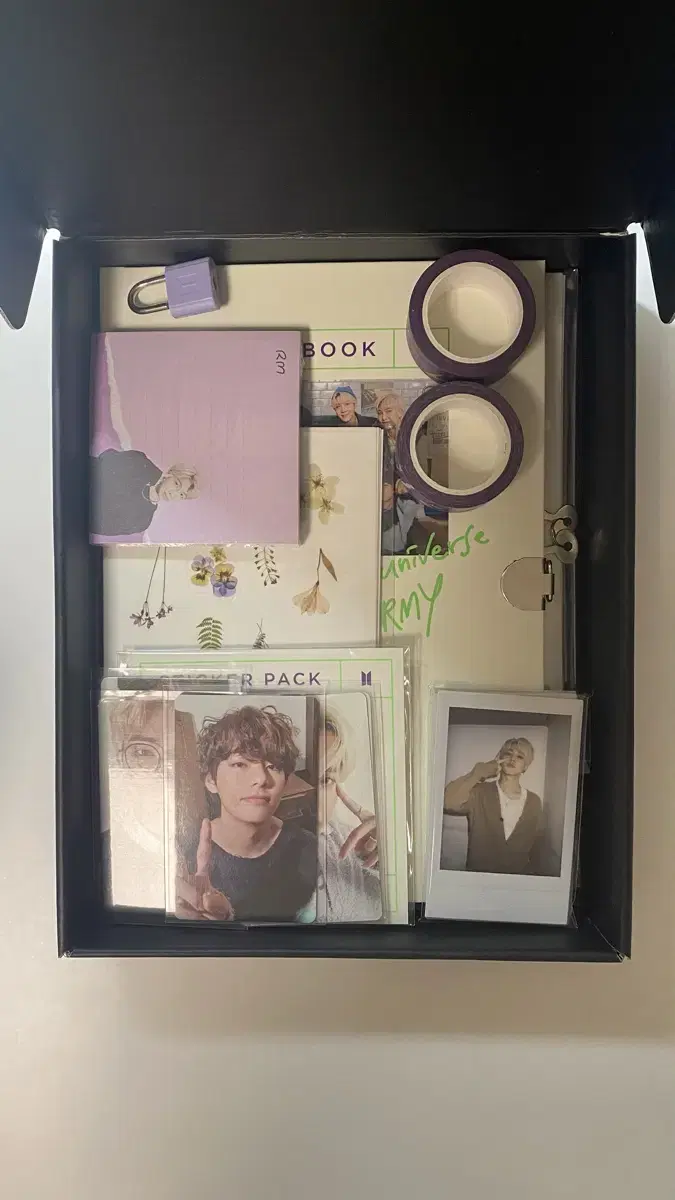 BTS deco kit full set photocards, polaroids, everything!!!