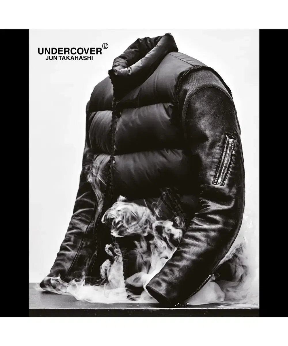 [2]UNDERCOVER 30th Anniversary Leather Down Jacket UNDERCOVER