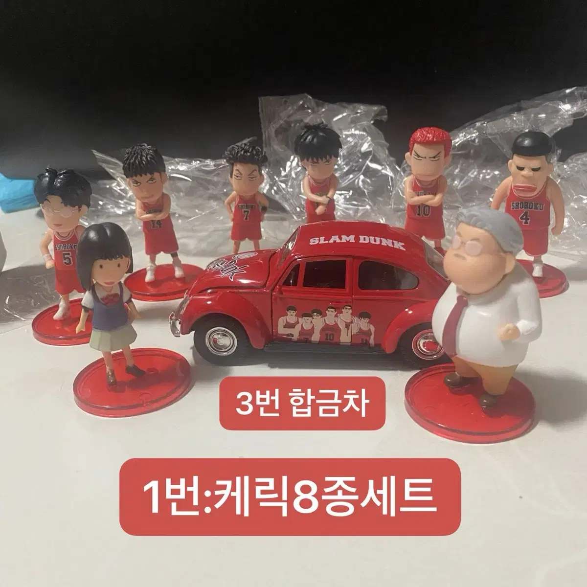 새-1번2번3번42번 네가지 피규어 다이캐스트