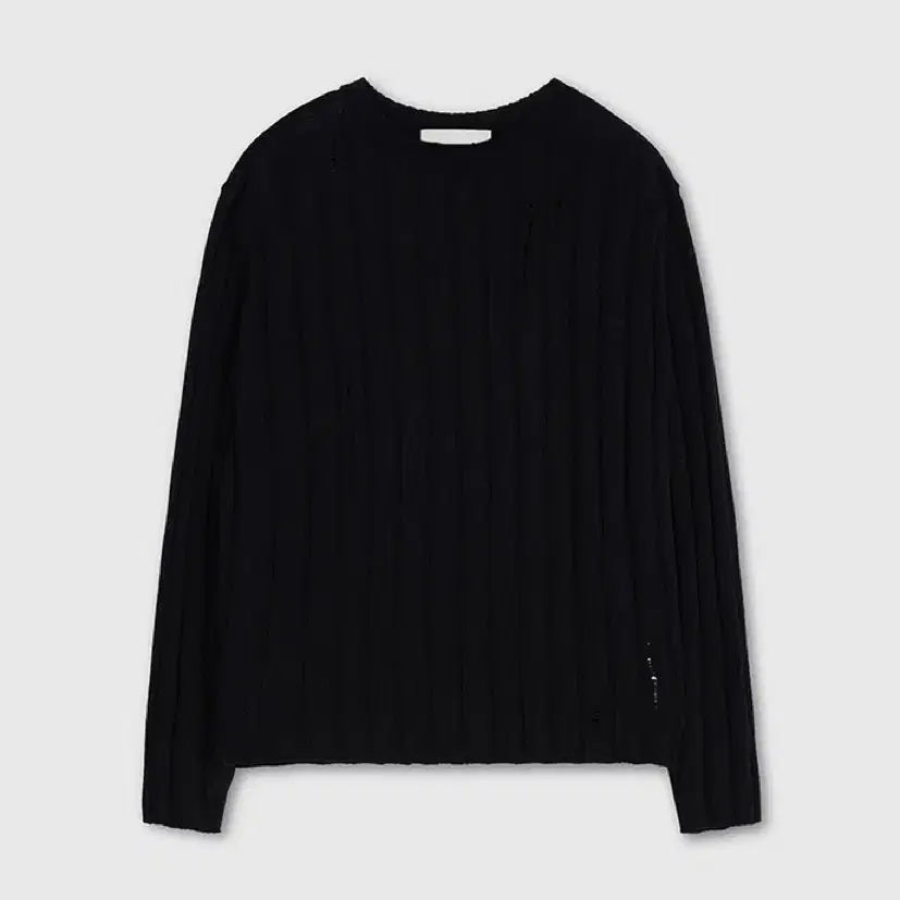 토니웩 italian distressed ribbed sweater(M)