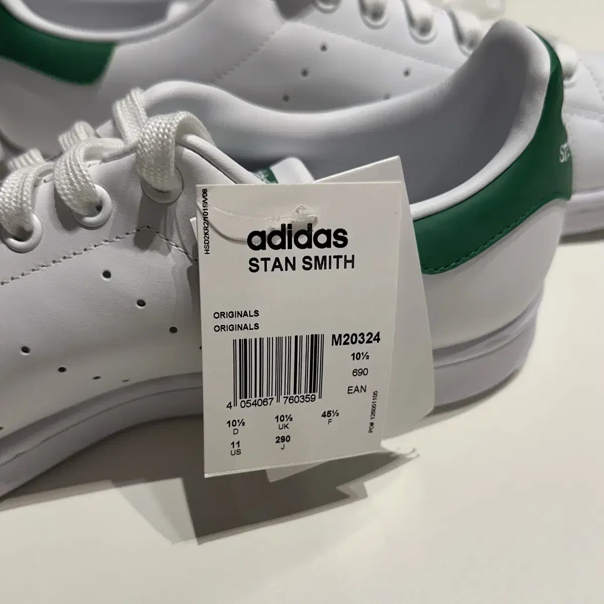 Adidas Stan Smith White Green OG