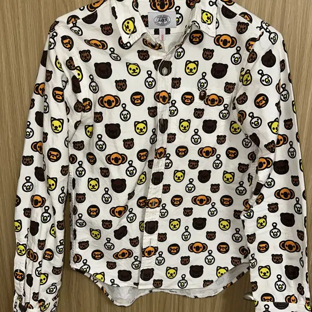 bape 베이프 베이비 마일로 패턴 뉴진스 해린 셔츠