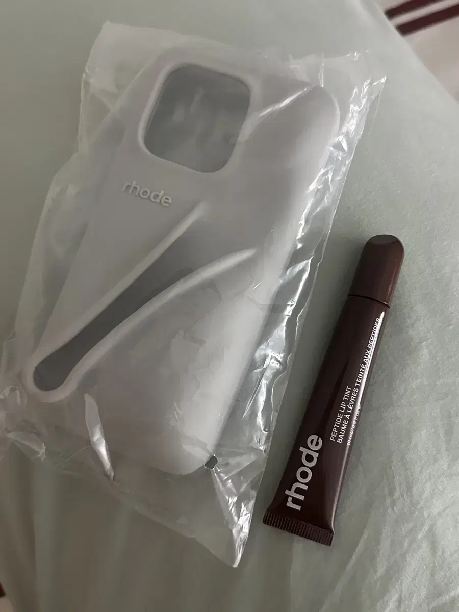 (Unsealed) Rhode Phone Case + Lip for sale