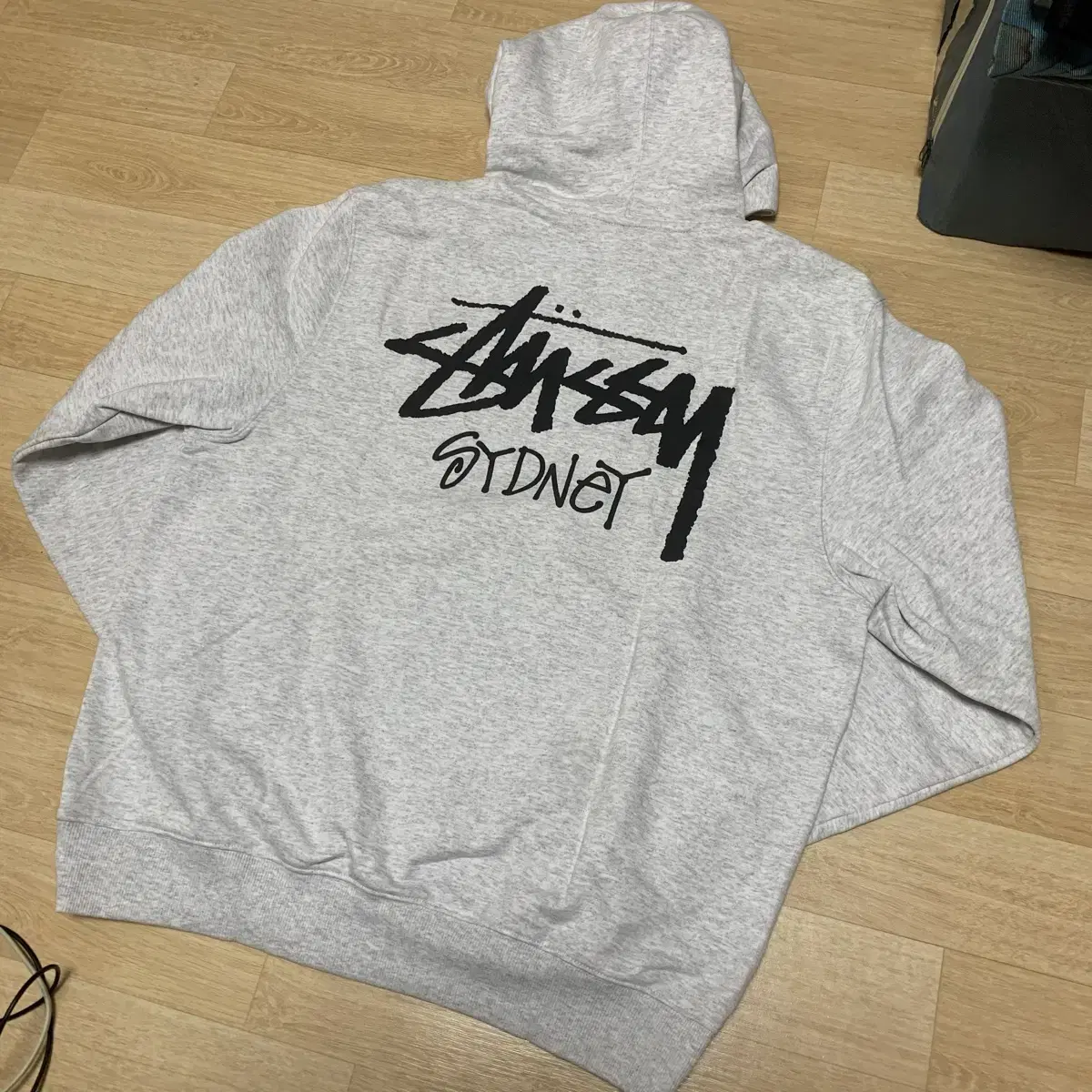 (XL)Stussy Sydney Chapter Hoodie Grey Fell