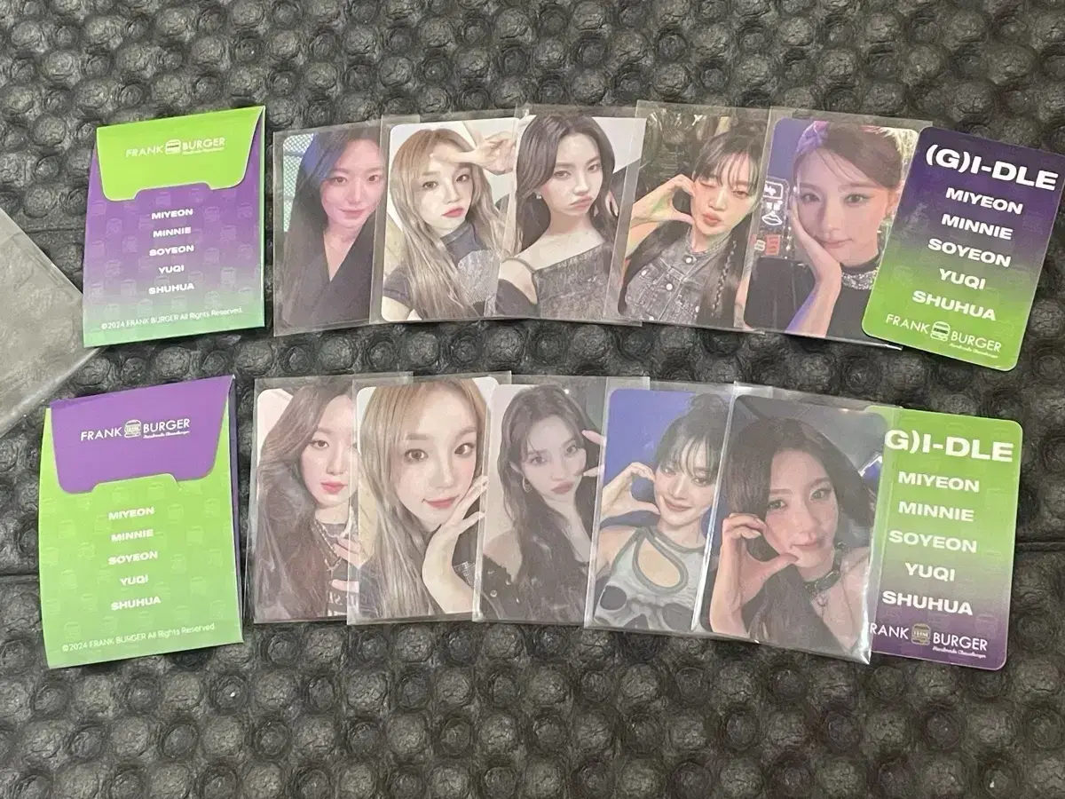 Dooset bulk (Idle) Frankfurter photocard Set of (female) gidles