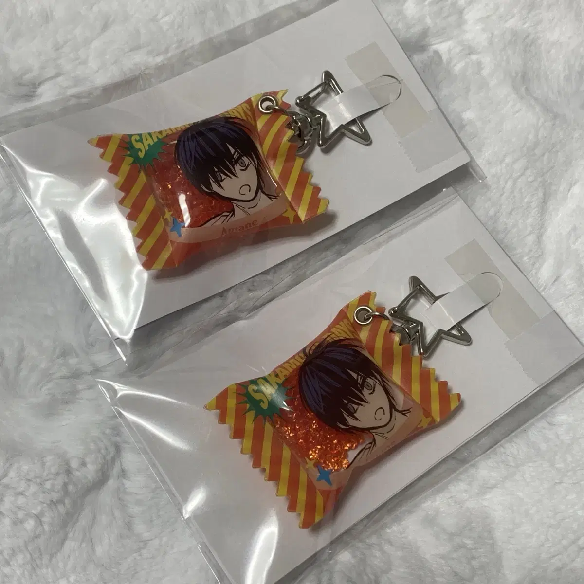 (Sold) Sakamoto Days Sakadei Amane Shakashaka Keyring