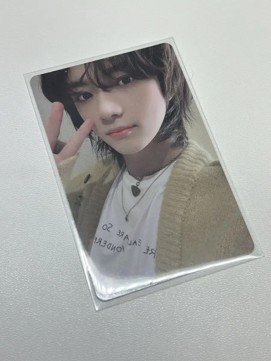 Beomgyu Freeze Alpo U Version Photocard