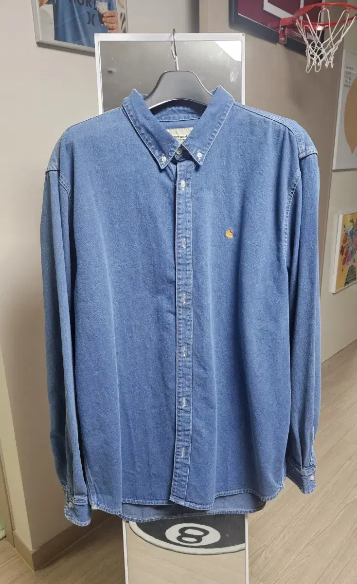 calhartweep denim shirt (weldon shirt) xxl