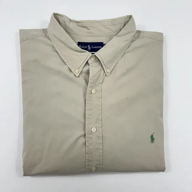 (CT535) 4XL 폴로 베이지 긴팔 셔츠.polo